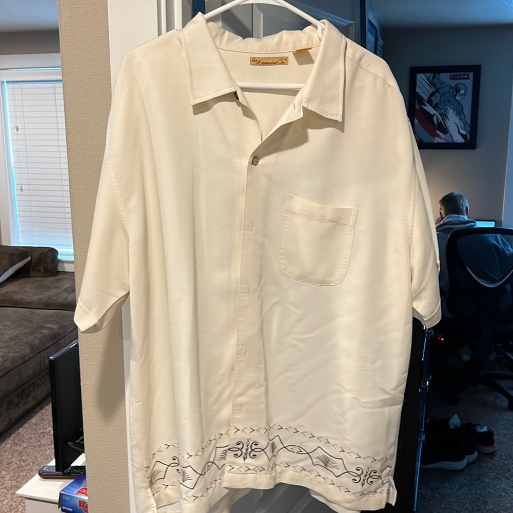 Nice Men’s S/S Button Up Shirt, SZ: 2XL